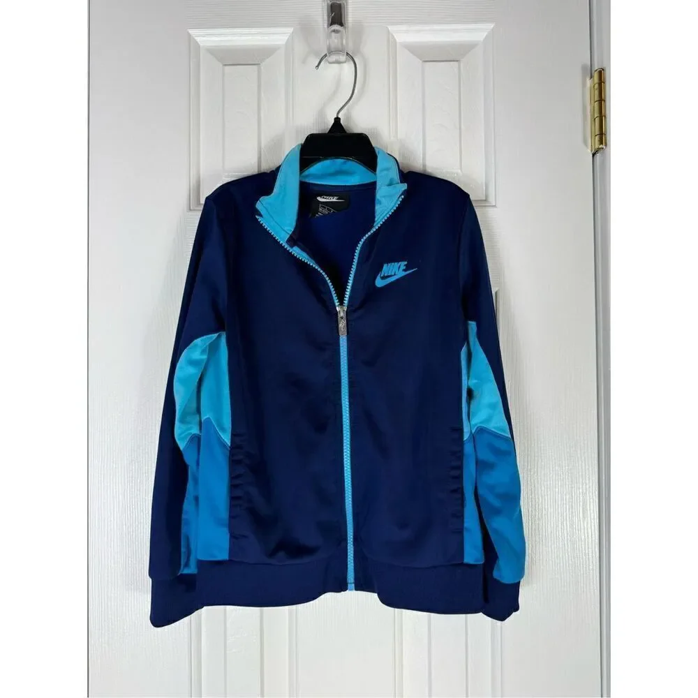 Nike Navy Teal Boys Jacket 7